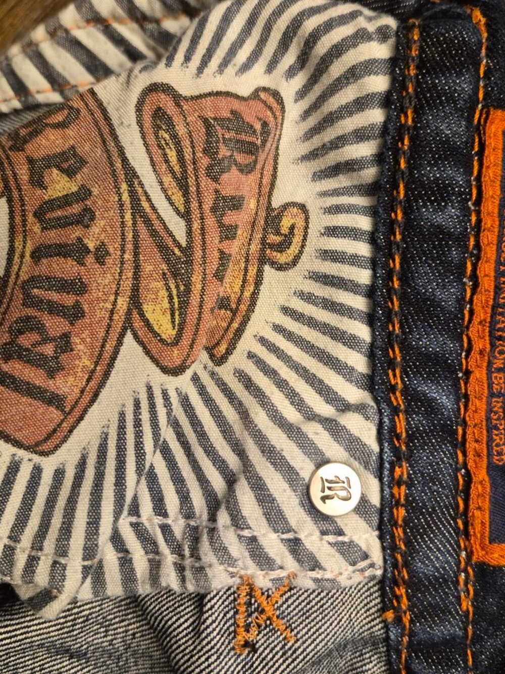 Rock Revival Womens Jeans Size 27 Dark Wash Celine Embroidered